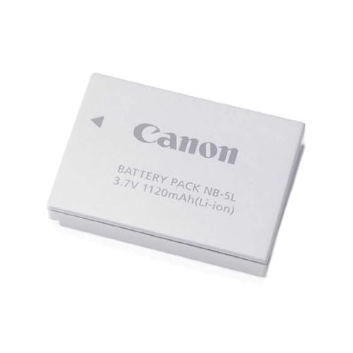 Canon NB-5L Kamera Akku Li-Ion (1120 mAh, 3.7V) für Ixus 800 IS / 850 IS / 900 Ti / 950 IS von Canon