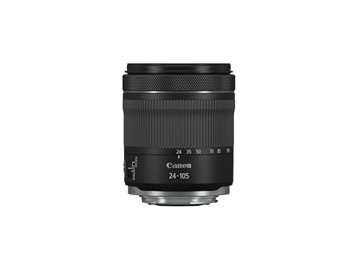 Canon Objektiv RF 24-105mm F4-7.1 is STM Zoomobjektiv Lens für EOS R (STM-AF-Motor, optischer Bildstabilisator) schwarz, 76,6 x 88,8 mm von Canon