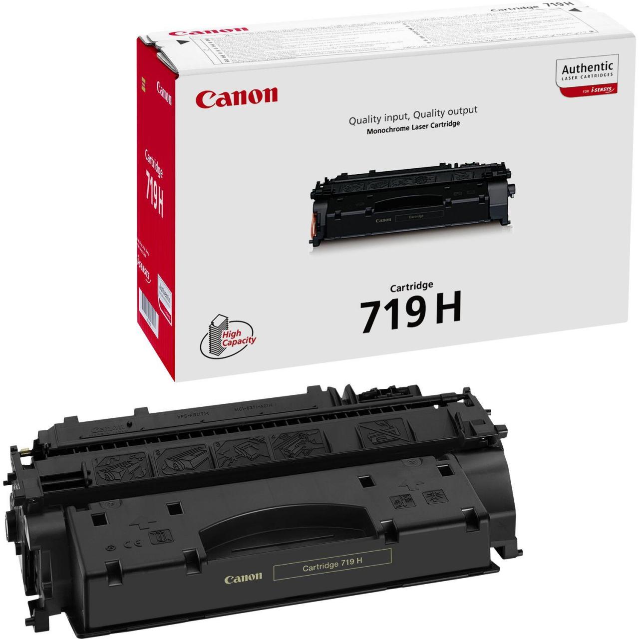 Canon Original Toner 719H schwarz 6.400 Seiten (3480B002) von Canon