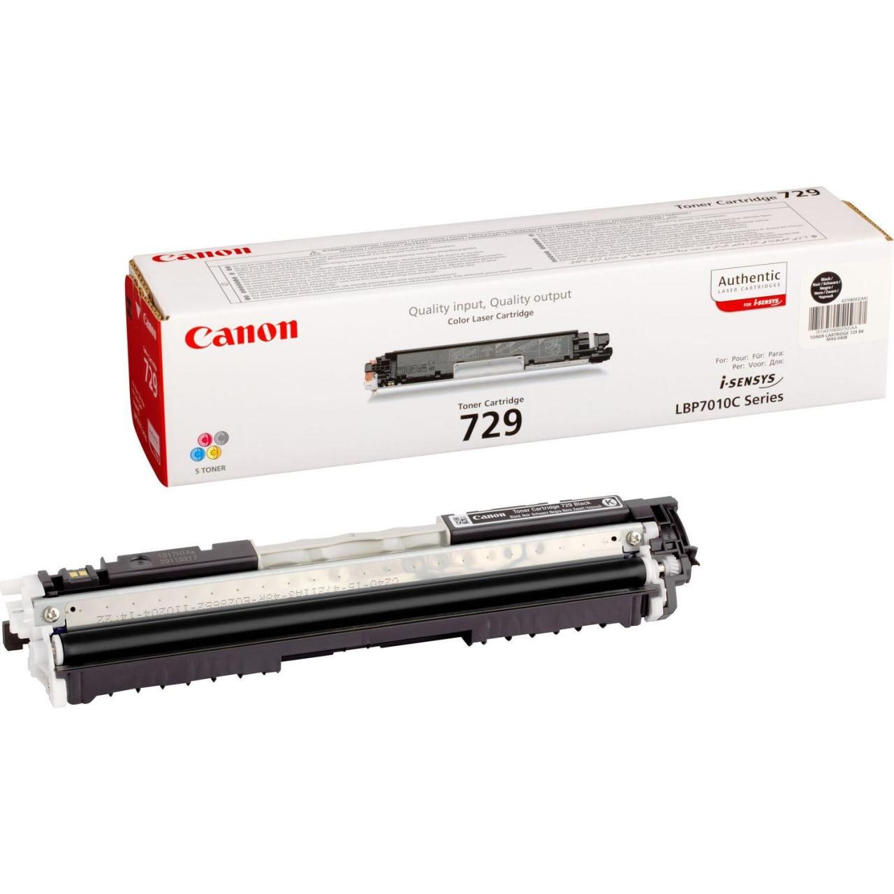 Canon Original Toner 729BK schwarz 1.200 Seiten (4370B002) von Canon