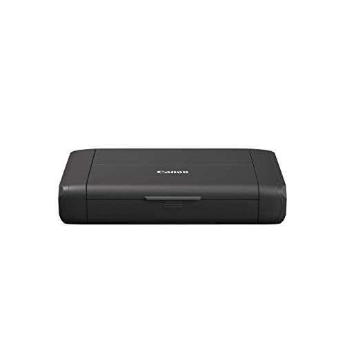 Canon PIXMA TR150 mobiler Drucker (WLAN, Cloud, AirPrint, 4.800 dpi x 1.200 dpi, Highspeed USB Typ C, OLED-Display, Tintenstrahldrucker), schwarz von Canon