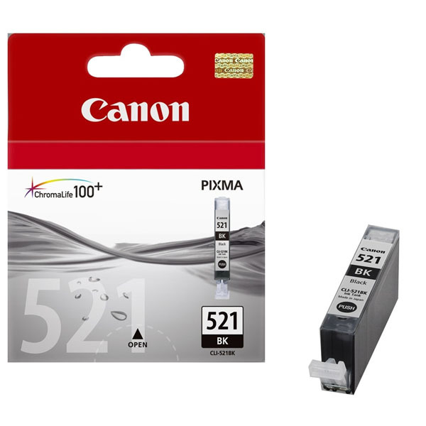 Canon Tinte Foto-Schwarz CLI-521BK von Canon