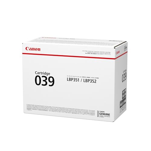 Canon Toner Cartridge 039 - schwarz - Standard, 0287C001 von Canon