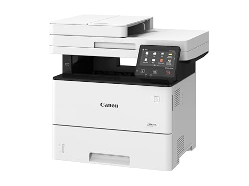 Canon i-SENSYS MF553dw s/w-Laser-Multifunktionsdrucker (Druck, Scan, Kopie, Fax, USB, WLAN, Duplex, 43 Seiten/Minuten) Weiss von Canon