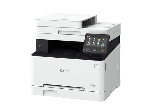 Canon i-SENSYS MF655Cdw A4 Farblaser MFP Drucken Kopieren Scannen, USB, LAN, WLAN, 250 Blatt Papierkassette, 12,7cm LCD-Farb-Touchscreen, Duplexdruck von Canon