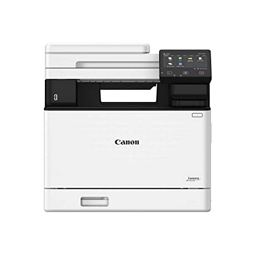 Canon i-SENSYS MF752Cdw A4 Farblaser MFP Drucken Kopieren Scannen, USB, LAN, WLAN, 250 Blatt Papierkassette, 12,7cm LCD-Farb-Touchscreen, Duplexdruck von Canon