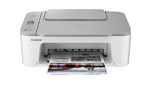 PIXMA TS3551i 3-in-1 WLAN-Drucker fürs Homeoffice, Kopierer und Scanner – PIXMA Print Plan kompatibel – Drucken von Randlosfotos – kabelloses Drucken/Scannen via Cloud und Smartphone (Weiß) von Canon