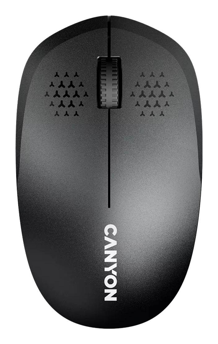 Canyon Wireless Mouse MW-04  Optical/BT/3 Keys/R+L     black retail von Canyon