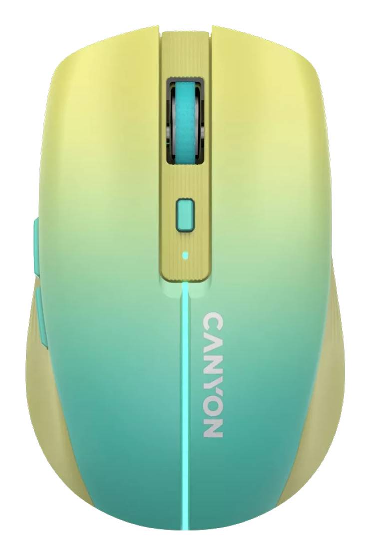 Canyon Wireless Mouse MW-44  Rechargeable/2.4 GHz/BT/8 Keys retail von Canyon