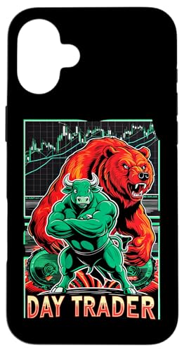 Bull Bear Forex Trader Day Trader Kapitalismus Kapitalist Hülle für iPhone 16 Plus von Capitalist Capitalism Stock Market Entrepreneur