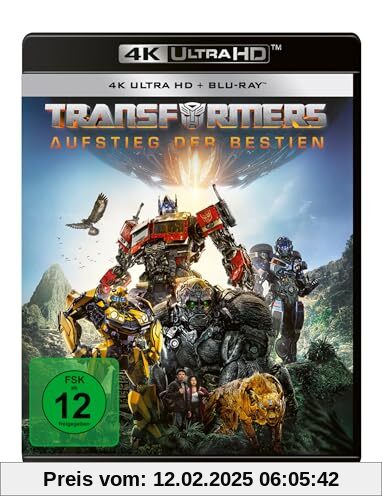 Transformers: Aufstieg der Bestien [4K Ultra HD und Blu-ray 2D] von Caple, Steven Jr.