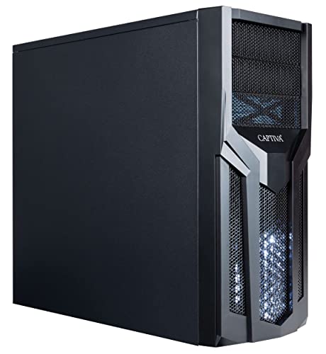 Captiva Advanced Gaming I56-068 10. Generation Intel® Core™ i5 i5-10400 8GB DDR4-SDRAM 1480GB HDD+SSD NVIDIA® GeForce® GTX 1650 Desktop PC Windows 10 Home von Captiva