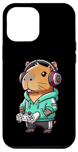 Hülle für iPhone 15 Plus Capybara Gamer Kopfhörer Lustige Schattierungen Männer Frauen Kinder von Capybara Gamer byAxisone