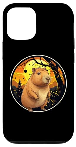 Hülle für iPhone 13 Pro Capybara Nagetier Retro von Capybaras Animal Design Ideas