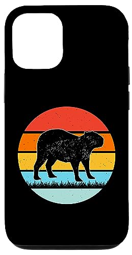 Hülle für iPhone 12/12 Pro Lustiges Capybara-Design für Männer Frauen Jungen Mädchen Capybaras Liebhaber von Capybaras Gift Capybara Shirts Men Women Kids