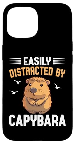 Hülle für iPhone 15 Lustiges Capybara-Design für Männer Frauen Jungen Mädchen Capybaras Liebhaber von Capybaras Gift Capybara Shirts Men Women Kids