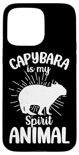 Hülle für iPhone 15 Pro Max Lustiges Capybara-Design für Männer Frauen Jungen Mädchen Capybaras Liebhaber von Capybaras Gift Capybara Shirts Men Women Kids