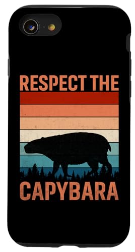 Hülle für iPhone SE (2020) / 7 / 8 Lustiges Capybara-Design für Männer Frauen Jungen Mädchen Capybaras Liebhaber von Capybaras Gift Capybara Shirts Men Women Kids