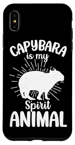 Hülle für iPhone XS Max Lustiges Capybara-Design für Männer Frauen Jungen Mädchen Capybaras Liebhaber von Capybaras Gift Capybara Shirts Men Women Kids