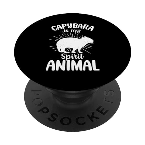 Lustiges Capybara-Design für Männer Frauen Jungen Mädchen Capybaras Liebhaber PopSockets Klebender PopGrip von Capybaras Gift Capybara Shirts Men Women Kids