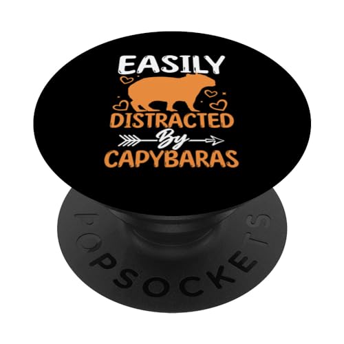 Lustiges Capybara-Design für Männer Frauen Jungen Mädchen Capybaras Liebhaber PopSockets Klebender PopGrip von Capybaras Gift Capybara Shirts Men Women Kids