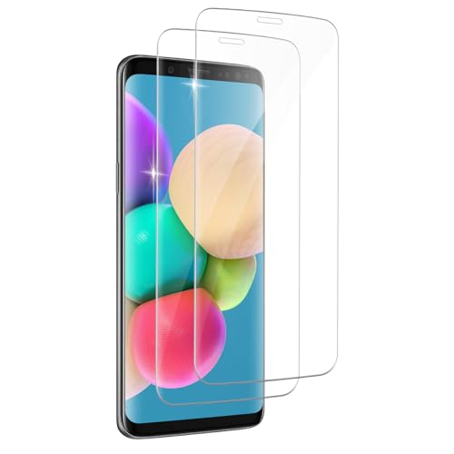 Carantee 2 Stück für Panzerglas für Samsung Galaxy S9 Schutzfolie, 9H Härte Ultra Klar Kratzfest Folie für Samsung S9 Panzer Schutz Glas, Fingerabdruck-ID Schutzglas für Galaxy S9 Displayschutz von Carantee