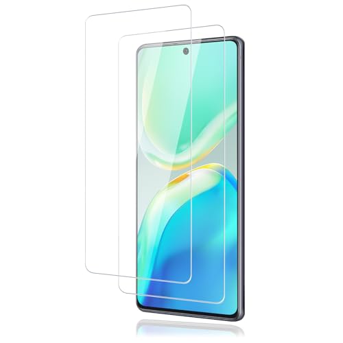 Carantee Schutzfolie für Panzerglas für Samsung Galaxy A71/A72 Schutzglas, 2 Stück Displayschutz für Samsung A72 Folie, 9H Härte Fingerabdruck-ID Kratzfest Displayschutzfolie für Galaxy A71 von Carantee