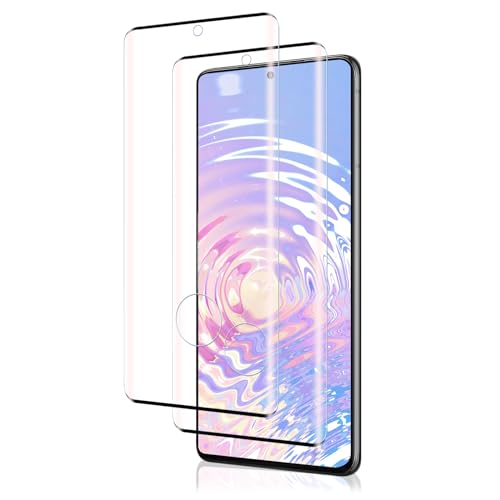 Carantee Schutzfolie für Panzerglas für Samsung Galaxy S21 Ultra 5G Schutzglas, 2 Stück Displayschutz für Samsung S21 Ultra Folie, 9H Härte Blasenfrei Displayschutzfolie für S21 Ultra Panzerfolie von Carantee