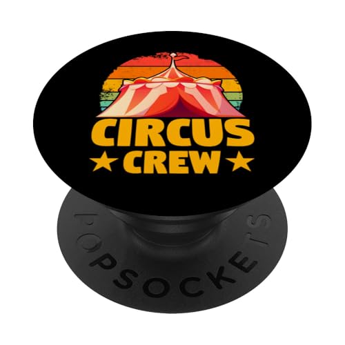 Zirkus Crew Karneval Party Staff Tamer Clown Kostüm Spaß PopSockets Klebender PopGrip von Carnival Costume Clowns Staff & Tamer Styles