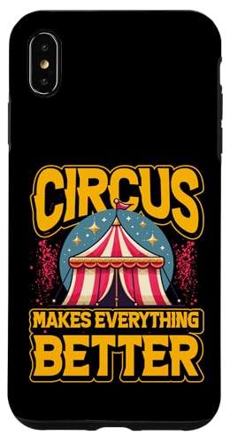 Zirkus macht alles besser Karneval Party Staff Clown Hülle für iPhone XS Max von Carnival Costume Clowns Staff & Tamer Styles