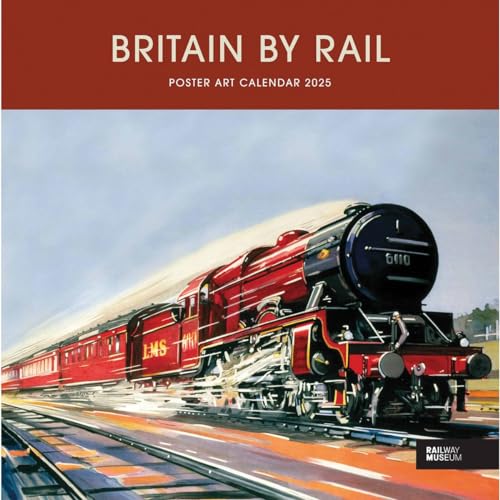 Britain By Rail National Railway Museum Wiro Wall Calendar 2025 von Carousel Calendars