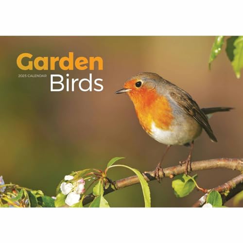 Garden Birds A4 Calendar 2025 von Carousel Calendars