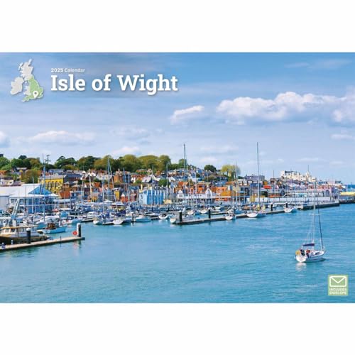 Isle of Wight A4 Calendar 2025 von Carousel Calendars