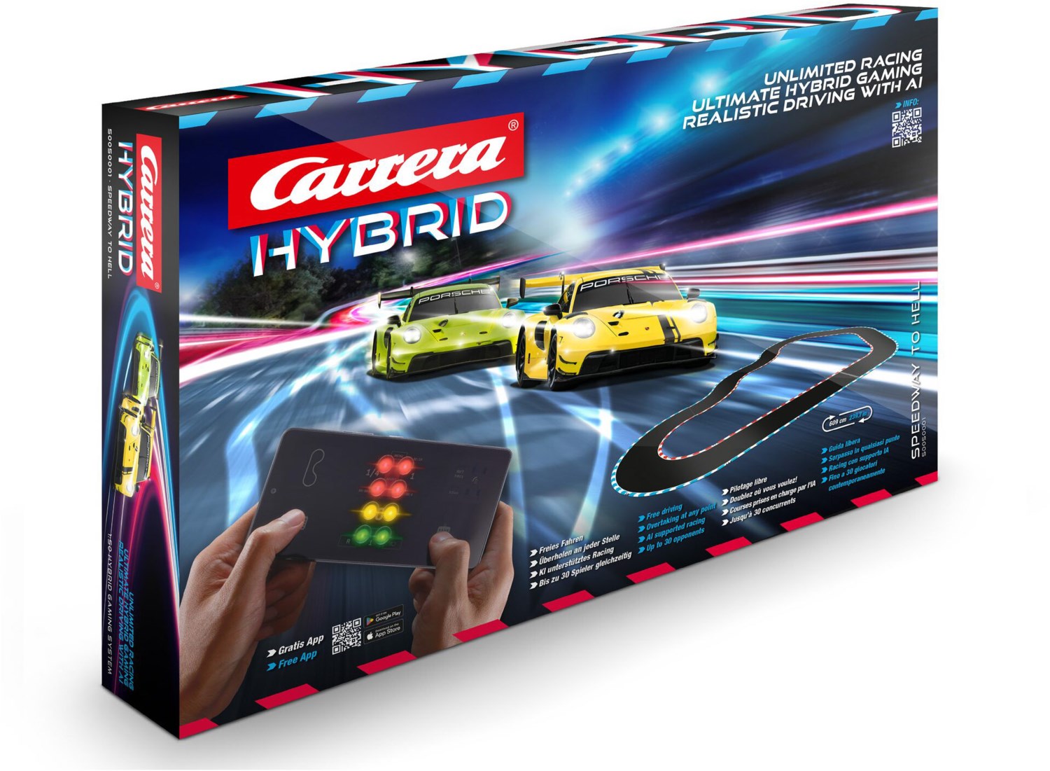 HYBRID - Speedway to Hell Set Spielzeug von Carrera