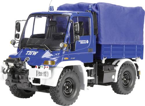 Carson Modellsport MB Unimog U300 THW 1:12 RC Modellauto Elektro Einsatzfahrzeug 100% RtR 2,4GHz ink von Carson Modellsport