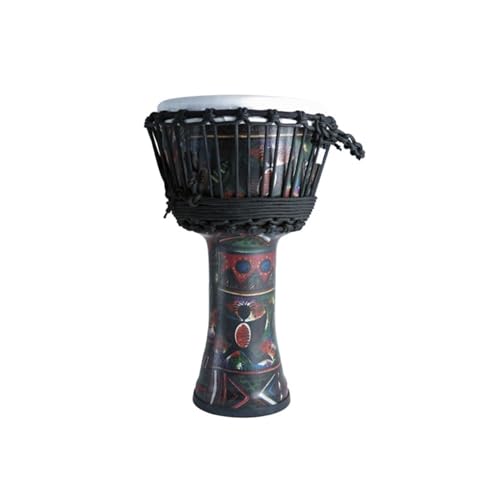 Große 40 cm PVC-Djembe-Trommel, handgefertigt, Percussion von Carved Culture