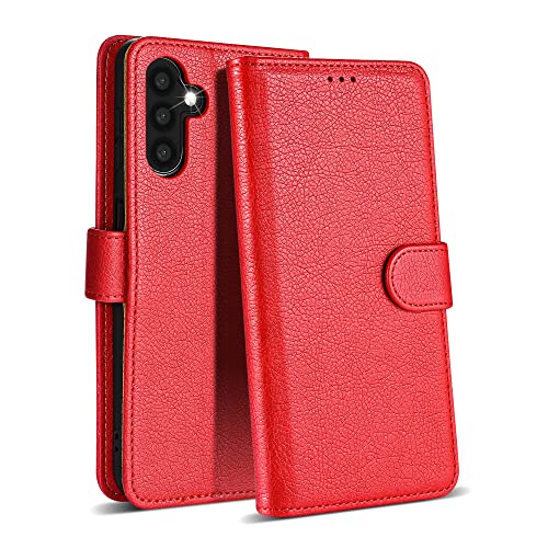 Case Collection für Samsung A14 Hülle - Leder Handyhülle mit Kartenfächern [RFID-Blockierung] Stoßfest [Ständer] Handy Schutzhülle für Samsung Galaxy A14 4G / 5G Hülle von Case Collection