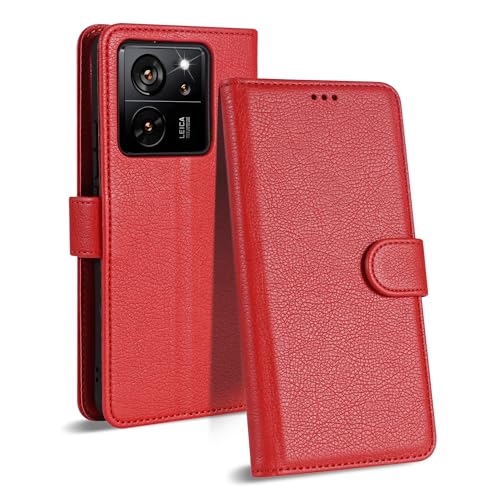 Case Collection für Xiaomi 13T / 13T Pro Hülle - Premium Qualität Leder Handyhülle | RFID-Technologie | Klappständer | Geld und Kartenhalter Hüllen | Kompatibel mit Xiaomi 13T / 13T Pro Hülle von Case Collection