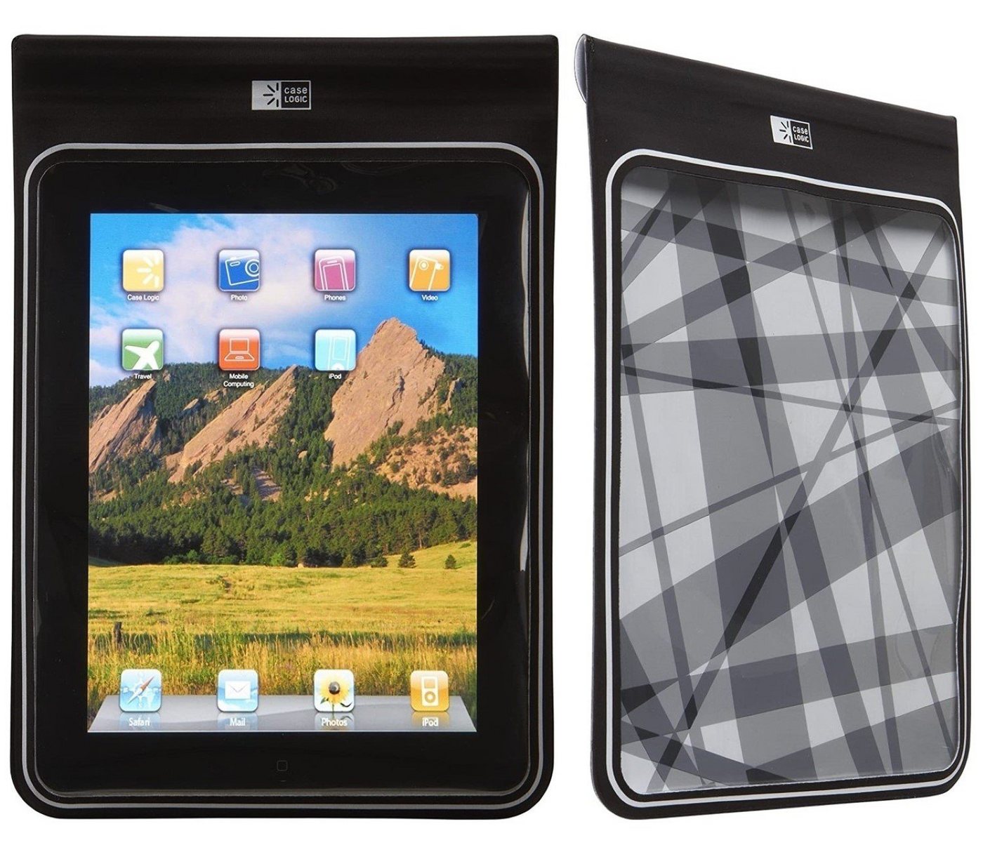 Case Logic Tablet-Hülle Wasser-Dicht Schutz-Hülle Outdoor Tasche Schwarz, Wasserfestes Case, für Tablet PC 9,4"-10,5" Zoll Innenmaße beachten! von Case Logic
