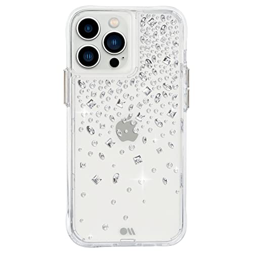 Case-Mate Schutzhülle für iPhone 13 Pro 15,5 cm (6,1 Zoll) Karat-Kristall [Fallschutz] [kabelloses Laden kompatibel] Luxus-Hülle mit süßem Glitzer, Kratzfest, stoßdämpfend, schlanke Passform von Case-Mate