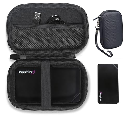 CaseSack Schutzhülle für Sapphire 3 Mobile Hotspot, Schwarz von CaseSack