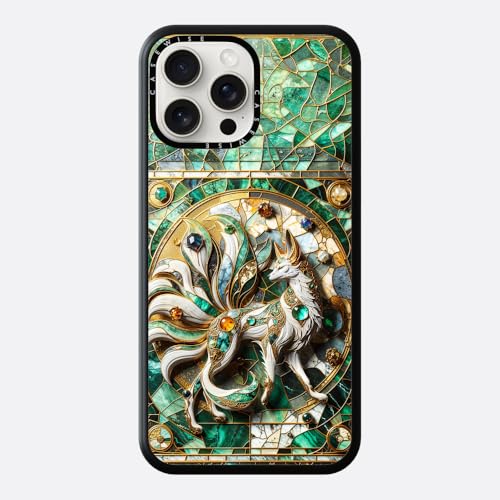 CaseWise für iPhone 12 Pro Max Hülle mit Neunschwänziger Fuchs Kitsune gestaltet von Pixaverse, Handyhülle kompatibel mit MagSafe für iPhone 12 Pro Max, Stoßfest und Kratzfest von CaseWise