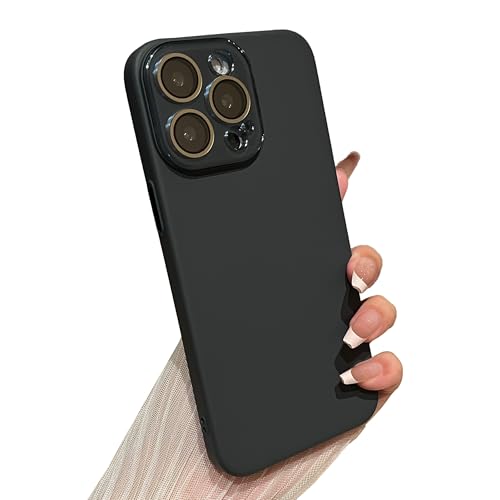 Caseative Schutzhülle für iPhone 14 Pro Max, einfarbig, vollständiger Kameralinsenschutz, kompatibel mit iPhone-Hülle (Grau, iPhone 14 Pro Max) von Caseative