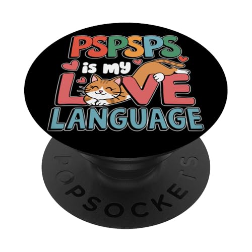 Kätzchen Pspsps Katze PopSockets Klebender PopGrip von Cat Clothes Cat Stuff