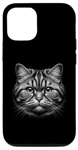 Hülle für iPhone 13 Amerikanisches Kurzhaar-Katzenhemd mit Katzengesicht, niedliche Katzenliebhaberin, Katzenmutter von Cat Mom and Dad Gifts for Cat Lovers