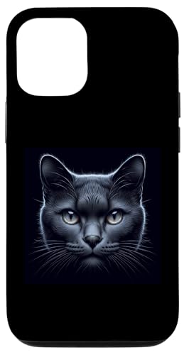 Hülle für iPhone 13 Bombay Katzen-Shirt, Katzengesicht, niedlicher Katzenliebhaber, Katze, Mutter, Vater, Kunstwerk von Cat Mom and Dad Gifts for Cat Lovers