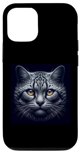 Hülle für iPhone 15 Ägyptische Mau-Katzen-Shirt, Katzengesicht, niedlicher Katzenliebhaber, Katze, Mutter, Papa von Cat Mom and Dad Gifts for Cat Lovers