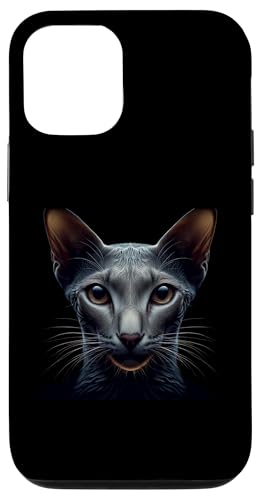 Hülle für iPhone 15 Orientalisch Kurzhaar Katzenshirt Katzengesicht Niedlich Katzenliebhaber Katze Mama von Cat Mom and Dad Gifts for Cat Lovers