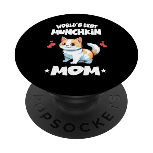 Die beste Munchkin-Katzenmutter der Welt PopSockets Klebender PopGrip von Cat Pets