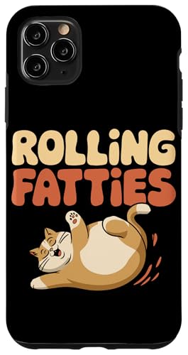 Katze Rolling Fatties Katze Hülle für iPhone 11 Pro Max von Cat Rolling Fatties Gifts for Women and Men